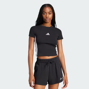 Completino Adidas Donna Shirt Crop-Shorts