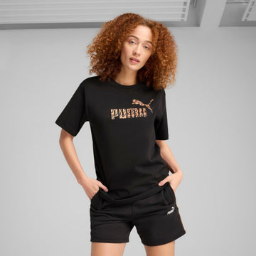 Completino Puma Donna Black-Leopard