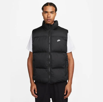Nike Uomo Sportswear Club Therma-FIT Puffer Nero Giacca Senza Maniche