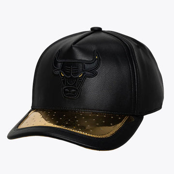 Cappello Mitchell & Ness Chicago Bulls Black-Gold