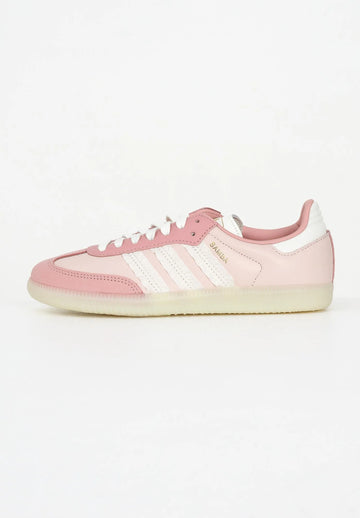 Adidas Samba OG Originals Women"s Ruffle Stripes Pink