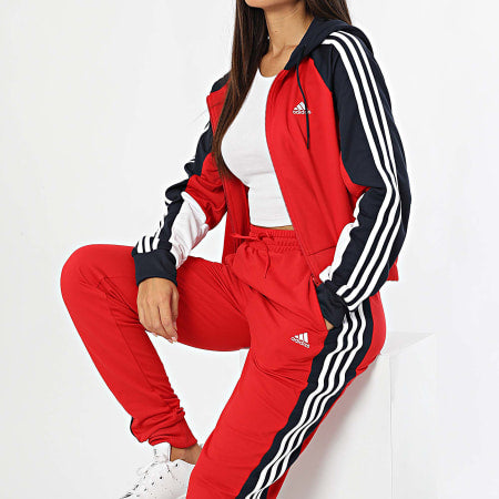 ADIDAS TUTA DA DONNA BOLDBLOCK RED