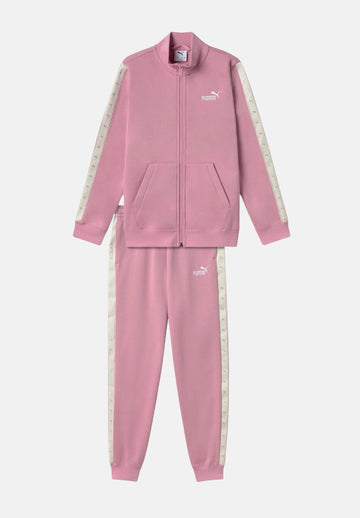 Tuta Puma Bambina Essentials Rosa Barbie