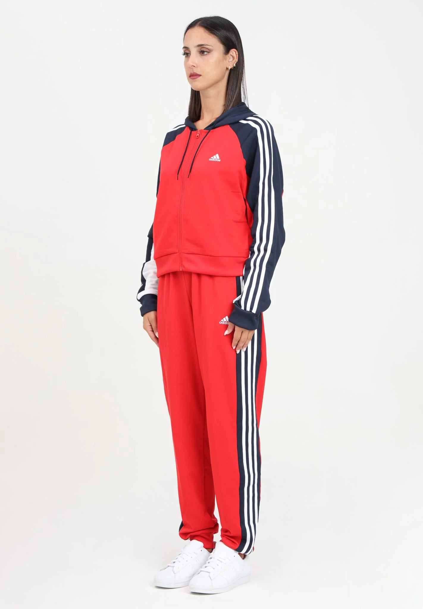 ADIDAS TUTA DA DONNA BOLDBLOCK RED