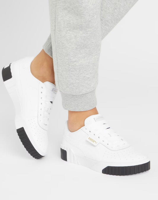 PUMA CALI SNEAKERS BASSE WHITE/BLACK