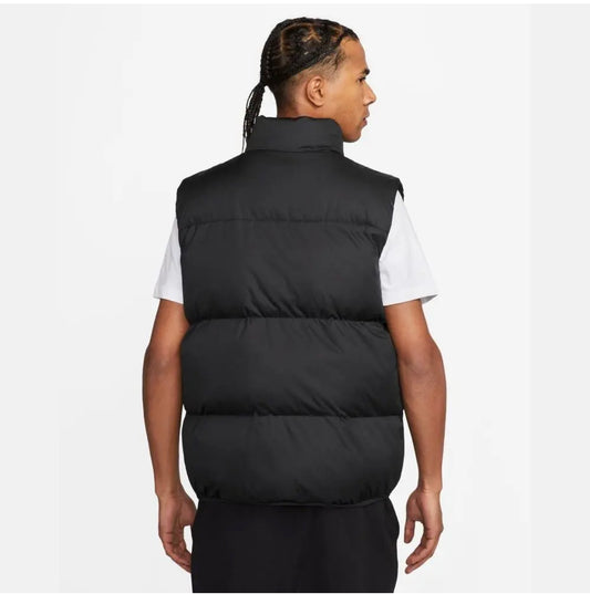 Nike Uomo Sportswear Club Therma-FIT Puffer Nero Giacca Senza Maniche
