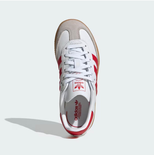 Samba OG Kids WHITE-RED
