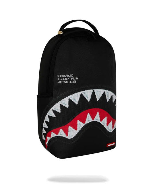 Zaino Sprayground Shark Central Embroidered