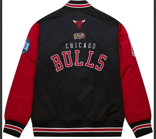 Mitchell & Ness Jacket Chicago Bulls Uomo