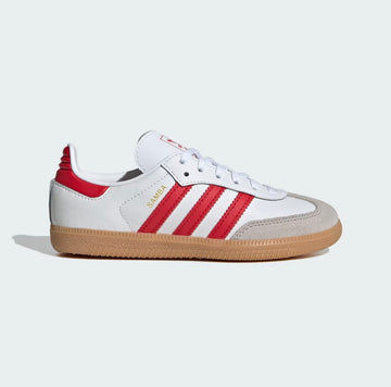 Samba OG Kids WHITE-RED